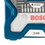 Kit de Pontas e Brocas para Perfurar X-LINE com 43 peças - Bosch