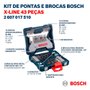 Kit de Pontas e Brocas para Perfurar X-LINE com 43 peças - Bosch