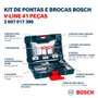 Kit de Pontas e Brocas V-LINE 41 peças - Bosch