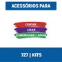 Kit de Pontas para Gravar, Esculpir, Lixar e Perfurar para Micro Retífica - Dremel