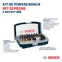 Kit de Pontas para Parafusar com 32 peças - Bosch