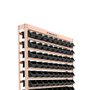 Kit Estante Gaveteiro 108 Caixas Nº3 (Preto) - Presto