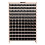 Kit Estante Gaveteiro 108 Caixas Nº3 (Preto) - Presto