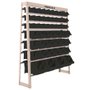 Kit Estante Gaveteiro 49cxs. Mistas (Preto) - Presto