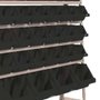 Kit Estante Gaveteiro 49cxs. Mistas (Preto) - Presto
