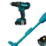 Kit Furadeira/ Parafusadeira de Impacto 18V DHP482SY + Aspirador de Pó DCL180Z + Bateria 18V BL1850B - Makita