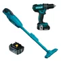 Kit Furadeira/ Parafusadeira de Impacto 18V DHP482SY + Aspirador de Pó DCL180Z + Bateria 18V BL1850B - Makita