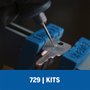 Kit para Esculpir e Gravar 11 Peças - Dremel