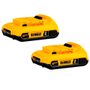 Kit Parafusadeira/Furadeira de Impacto 1/2" 20V - Dewalt DCD709D2-BR