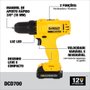 Kit Parafusadeira/Furadiera 3/8" DCD700 e Parafusadeira DCF805 - Dewalt