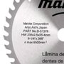 Lâmina De Serra TCT 12" x 1" 80 Dentes Para Alumínio - D-03486 - Makita Lâmina De Serra TCT 12" x 1" 80 Dentes Para Alumínio - D-03486 - Makita