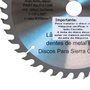 Lâmina de Serra TCT 185mm x 20mm x 40 - Makita