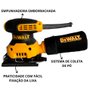 Lixadeira Orbital 1/4" de Folha de Lixa 127V - DWE6411BR - Dewalt