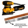 Lixadeira Orbital 1/4" de Folha de Lixa 127V - DWE6411BR - Dewalt