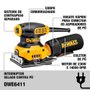 Lixadeira Orbital 1/4" de Folha de Lixa 127V - DWE6411BR - Dewalt