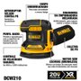 Lixadeira Roto Orbital 5" 20V MAX XR LI-IO - Dewalt Lixadeira Roto Orbital 5" 20V MAX XR LI-IO - Dewalt