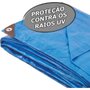 Lona de Polietileno Azul 5m x 4m - Vonder
