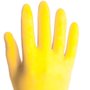 Luva Látex Para Limpeza T 09-G Amarela - Kalipso