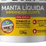 Manta Líquida Impermeabilizante Branco 1,2kg Balde - Garin