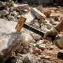 Marreta Antifaiscante Oitavada 3000GR CABO FIBRA - GOLD