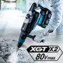 Martelete Combinado Rotativo 52mm à Bateria 40V SDS-MAX HR006GZ - Makita