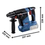 Martelete Rompedor Perfurador Bosch à Bateria 18V GBH 187-LI