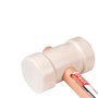 Martelo de Borracha 40mm Branco - Max Ferramentas