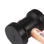 Martelo De Borracha 40mm Preto - Max Ferramentas
