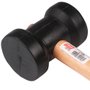 Martelo De Borracha 40mm Preto - Max Ferramentas