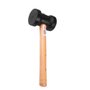 Martelo De Borracha 40mm Preto - Max Ferramentas