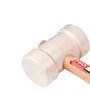 Martelo de Borracha 60mm Branco - Max Ferramentas