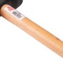 Martelo de Borracha 60mm Preto - Max Ferramentas