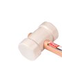 Martelo de Borracha 80mm Branco - Max Ferramentas