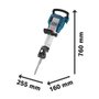 Martelo Demolidor 1750W 220V Hexagonal GSH16-28 - Bosch