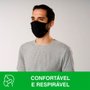 Máscara Reutilizável de Tecido Tamanho Único - 3M