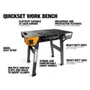 Mesa de Trabalho Montagem Rápida B-WB700 - Toughbuilt