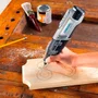 Micro Retífica 8220N/30 12V à Bateria Bivolt - Dremel