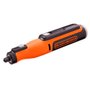 Micro Retífica BCRT8K35 8V com 35 Acessórios - Black & Decker