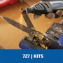 Microkit para Lixar e Esmerilhar com 31 Acessórios - Dremel