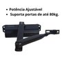 Mola Aérea para Porta PPZ200 Preto - Papaiz