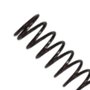 Mola de Compressão 3 para Martelo Rompedor - 233436-0 - Makita