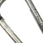 Mosquetão Tipo Chaveiro Cinza 6mm - USClimb