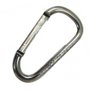 Mosquetão Tipo Chaveiro Cinza 6mm - USClimb
