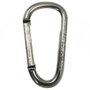 Mosquetão Tipo Chaveiro Cinza 6mm - USClimb