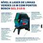 Nível à Laser Verde GCL 2-15 G Profissional - Bosch