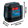 Nível a Laser Verde GLL 12-22 G 12m com Suporte - Bosch