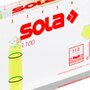 Nível Bolha Compacta Acrílico 10cm R100 - SOLA