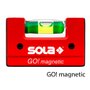 Nível Bolha Compacta Magnética 6,8cm GO! MAGNETIC - SOLA