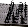 Painel Porta Ferramentas com 24 Ganchos - Nove54 Painel Porta Ferramentas com 24 Ganchos - Nove54