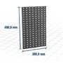 Painel Porta Ferramentas com 24 Ganchos - Nove54 Painel Porta Ferramentas com 24 Ganchos - Nove54